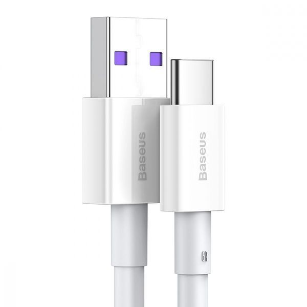 Кабель Baseus Superior Series Fast Charging Type-C 66W (1m) (CATYS-02) White 216453 фото