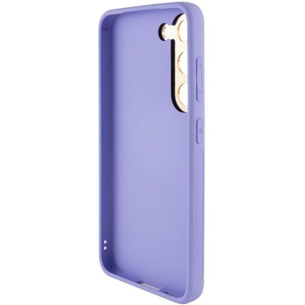 Шкіряний чохол Xshield для Samsung Galaxy S24 Бузковий / Dasheen 285974 фото