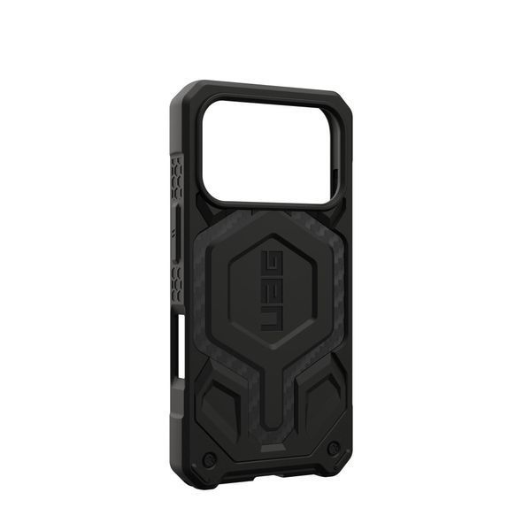 Чохол-накладка iPhone 17 Pro UAG Monarch Pro MagSafe, Carbon Fiber (114513114242) 393828 фото