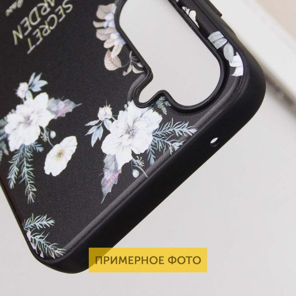 TPU+PC чохол Secret Garden для Xiaomi Redmi 13C / Poco C65 Black 327146 фото