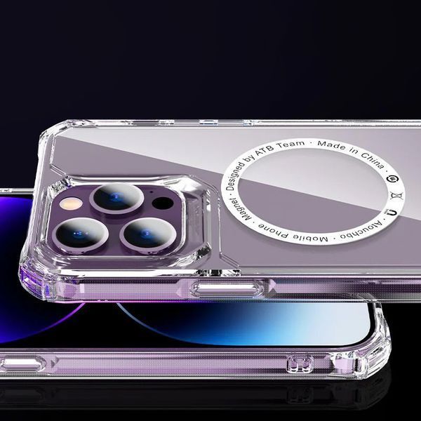 Чохол TPU Gorilla with MagSafe для Apple iPhone 16 Pro Max (6.9") Clear 318067 фото