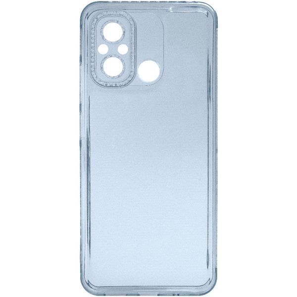Чохол TPU Starfall Clear для Xiaomi Redmi 12C Блакитний 270440 фото