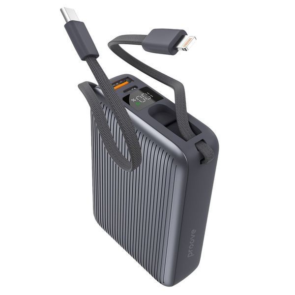 Портативна Батарея Proove 20000mAh 22.5W Moon Rock (PBM222012105) gray 361584 фото