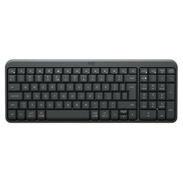 Клавіатура LOGITECH K250 Wireless - GRAPHITE - UKR 384753 фото