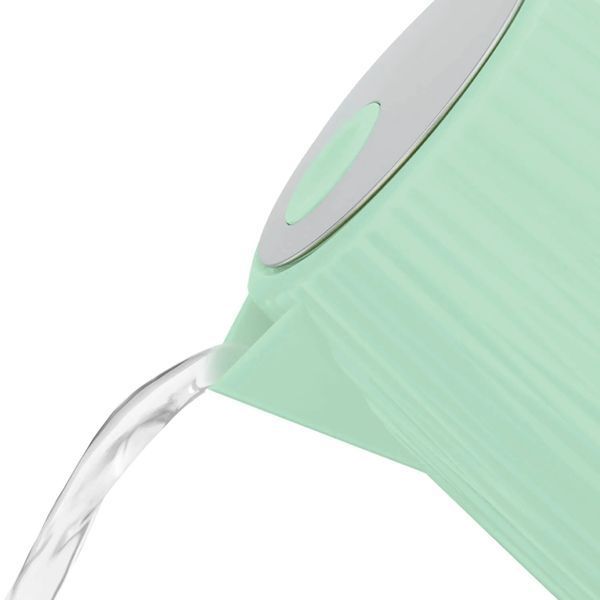 Електрочайник Russell Hobbs Eden, 1.7л, нержавіюча сталь, пластик, фісташковий (27364-70) 363652 фото