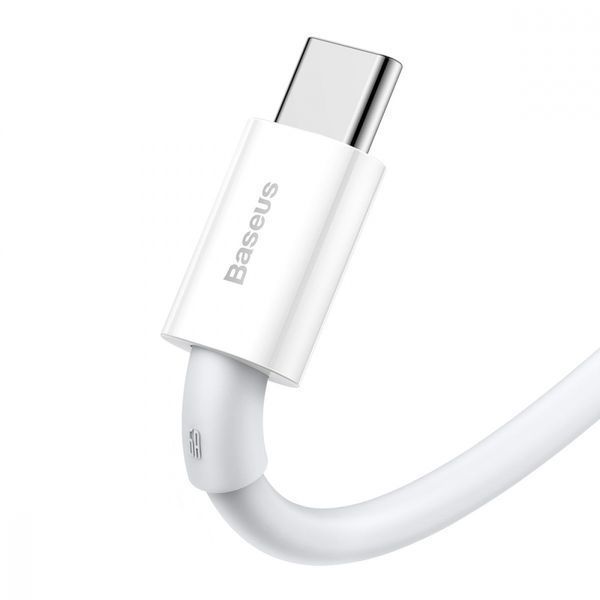 Кабель Baseus Superior Series Fast Charging Type-C 66W (1m) (CATYS-02) White 216453 фото