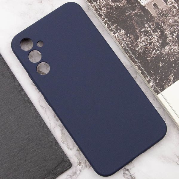 Чохол Silicone Cover Lakshmi Full Camera (AAA) для Samsung Galaxy A35 Темно-синій / Midnight blue 316600 фото