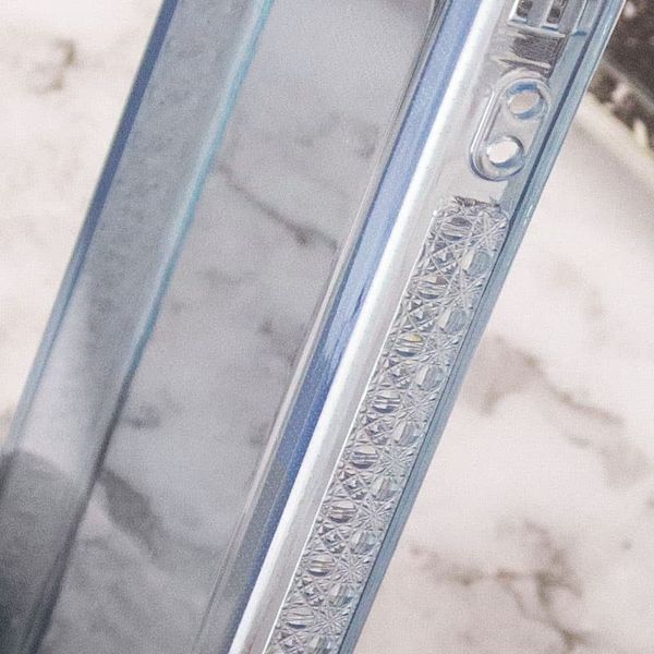 Чохол TPU Starfall Clear для Xiaomi Redmi 12C Блакитний 270440 фото