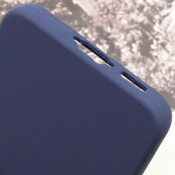 Чохол Silicone Cover Lakshmi Full Camera (AAA) для Samsung Galaxy A35 Темно-синій / Midnight blue 316600 фото