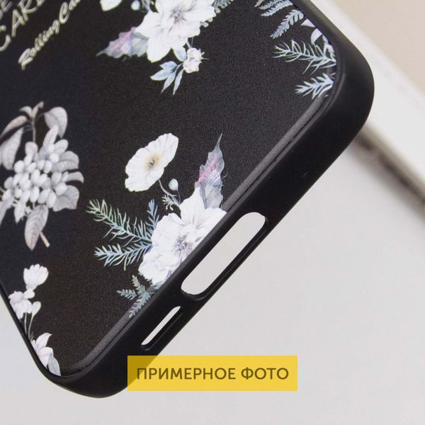 TPU+PC чохол Secret Garden для Xiaomi Redmi 13C / Poco C65 Black 327146 фото