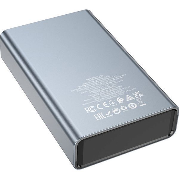Портативна батарея BOROFONE 15000mAh BJ40 Happy way 65W Metal Gray 308867 фото