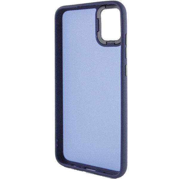 Чохол TPU+PC Lyon Frosted для Samsung Galaxy A06 Navy Blue 323245 фото
