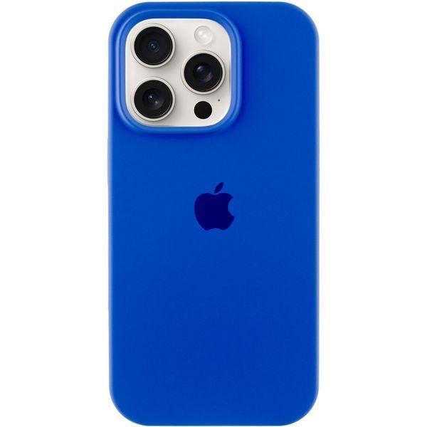 Чохол Silicone Case Full Protective (AA) для Apple iPhone 13 Pro Max (6.7") Синій / Capri Blue 241398 фото