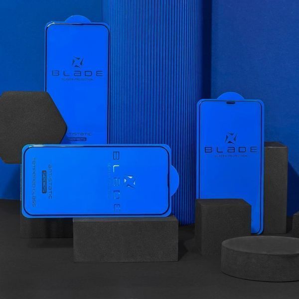 Захисне скло BLADE ANTISTATIC Series Full Glue Xiaomi Redmi Note 14 black 332762 фото