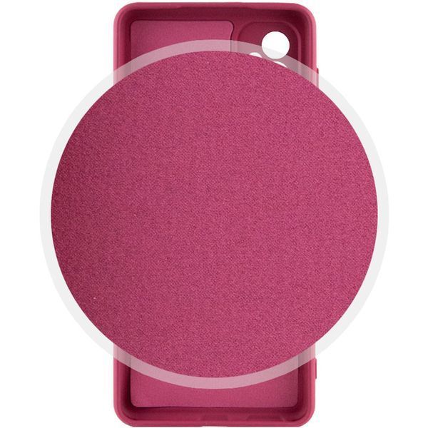 Чохол Silicone Cover Lakshmi Full Camera (A) для Samsung Galaxy M14 5G Бордовий / Marsala 273234 фото