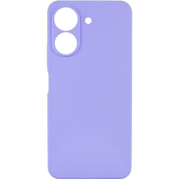Чохол TPU GETMAN Liquid Silk Full Camera для Xiaomi Redmi 13C / Poco C65 Бузковий / Dasheen 323800 фото