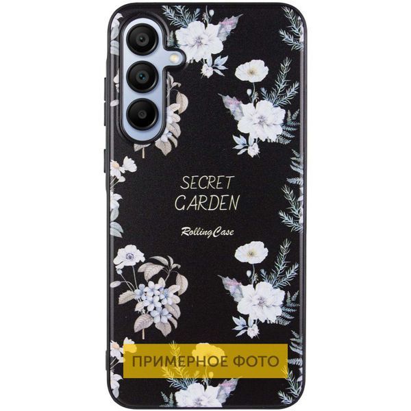 TPU+PC чохол Secret Garden для Xiaomi Redmi 13C / Poco C65 Black 327146 фото