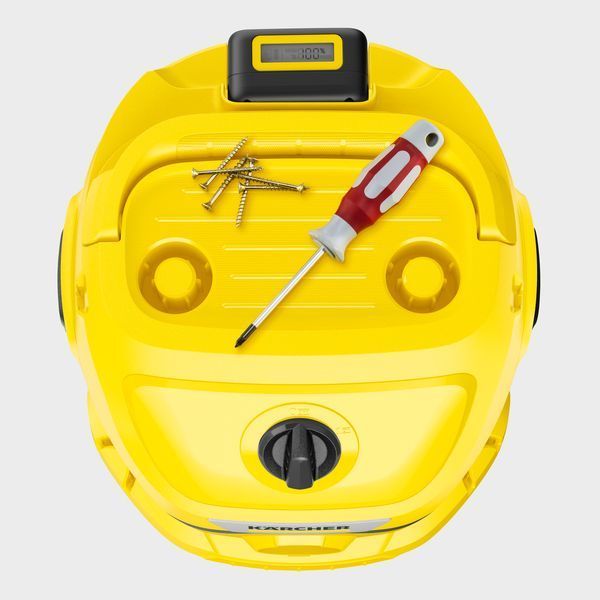 Пилосос професійний акумуляторний Karcher WD 2-18, 18В, контейнер 12л, без АКБ и ЗП (1.628-500.0) 373327 фото