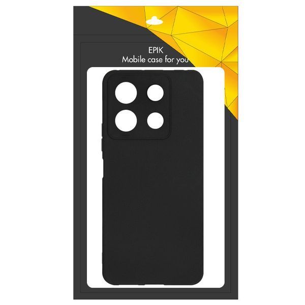 Чохол TPU Epik Black Full Camera для Xiaomi Redmi Note 13 4G Чорний 285814 фото