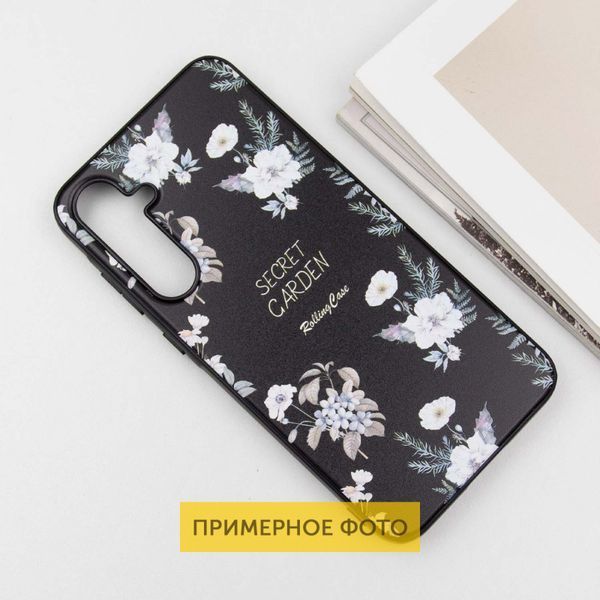 TPU+PC чохол Secret Garden для Xiaomi Redmi 13C / Poco C65 Black 327146 фото