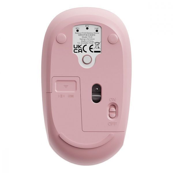 Бездротова Комп'ютерна Миша Baseus F01B Tri-Mode (B01055503833-00) gray 359664 фото