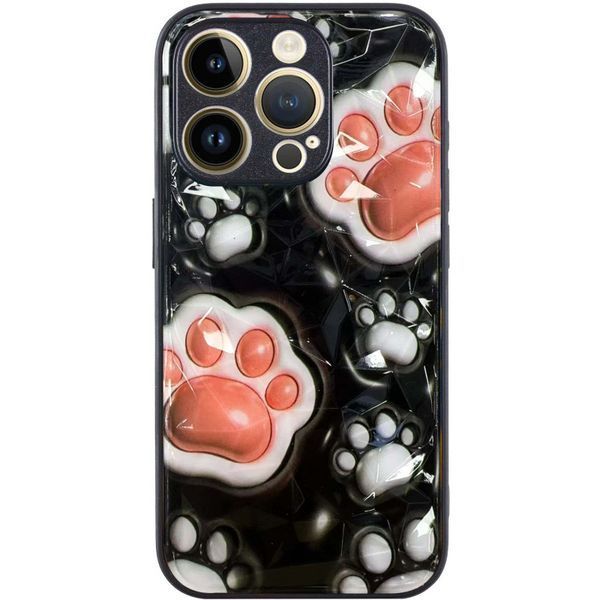 TPU+PC чохол Prisma Plushie для Apple iPhone 15 Pro (6.1") Paws 342521 фото