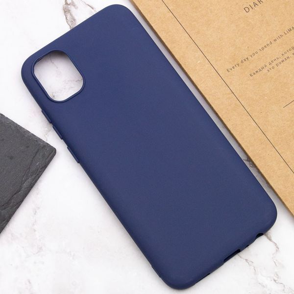 Силіконовий чохол Candy для Samsung Galaxy A04e Синій 262618 фото