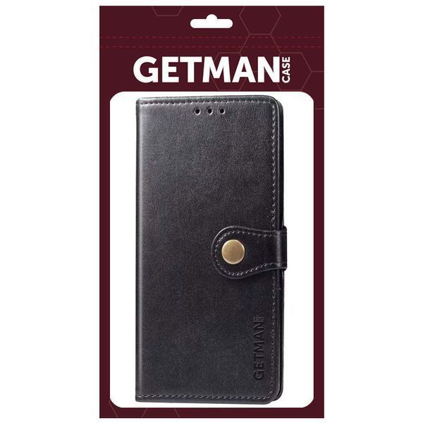 Шкіряний чохол книжка GETMAN Gallant (PU) для TECNO Camon 19 Pro Чорний 268120 фото