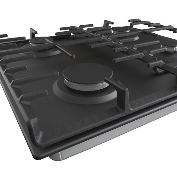 Варильна поверхня Gorenje газова, 60см, чавун, чорний (G642AB) 367713 фото