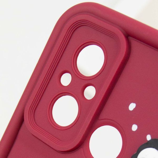 Чохол TPU Toys Case для Xiaomi Redmi 12C / Poco C55 Red / Always Happy 329574 фото