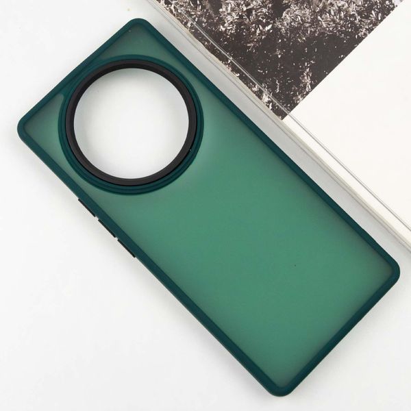Чохол TPU+PC Lyon Frosted для Xiaomi Redmi Note 14 Pro 4G Green 355352 фото