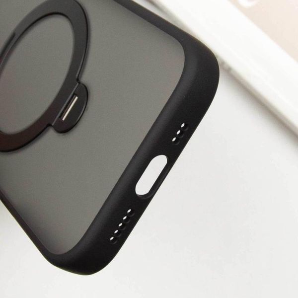 Чохол Ummi Colorful with MagSafe HQ Ring для Apple iPhone 15 Pro Max (6.7") Black 402094 фото