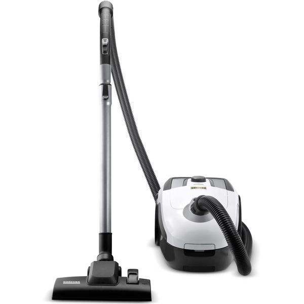 Пилосос Karcher мішковий VC 2.8, 700Вт, 2л, НЕРА, білий (1.198-031.0) 373454 фото