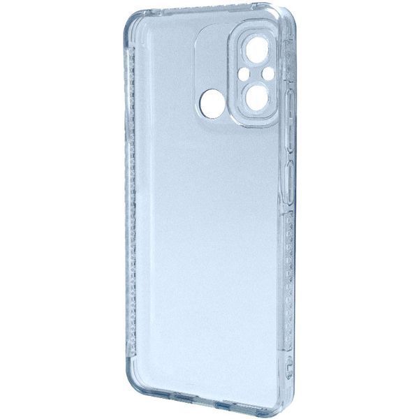 Чохол TPU Starfall Clear для Xiaomi Redmi 12C Блакитний 270440 фото