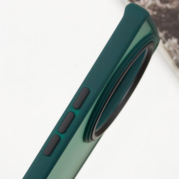 Чохол TPU+PC Lyon Frosted для Xiaomi Redmi Note 14 Pro 4G Green 355352 фото