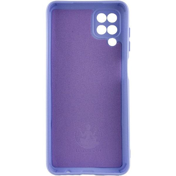 Чохол Silicone Cover Ummi Lakshmi Full Camera (AA) для Samsung Galaxy A12 Бузковий / Dasheen 402647 фото