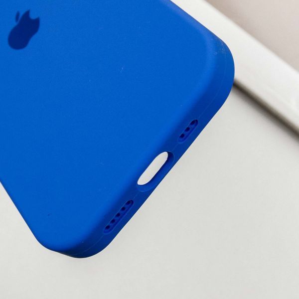 Чохол Silicone Case Full Protective (AA) для Apple iPhone 13 Pro Max (6.7") Синій / Capri Blue 241398 фото