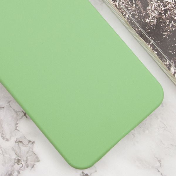 Чохол TPU GETMAN Liquid Silk Full Camera для Xiaomi Redmi Note 13 Pro 4G Зелений / Pistachio 356764 фото