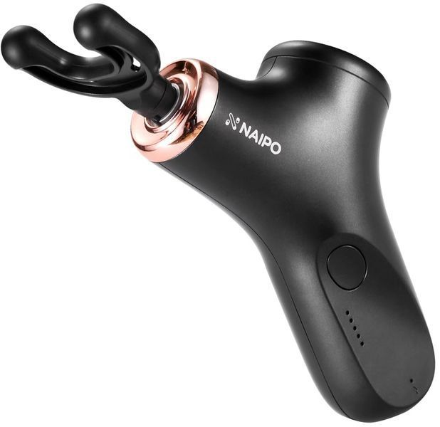 Масажер перкусійний ручний NAIPO new MINI Massage Gun для тіла без підігріву; модель - NP-MG01 384646 фото