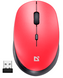 Миша DEFENDER (52026) Auris MB-027, 4D, 800-1600dpi, RED, wireless, silent 307019 фото 1