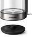 Електрочайник Philips Series 5000 1.7л, скло, чорно-сріблястий (HD9339/80) 373130 фото 6