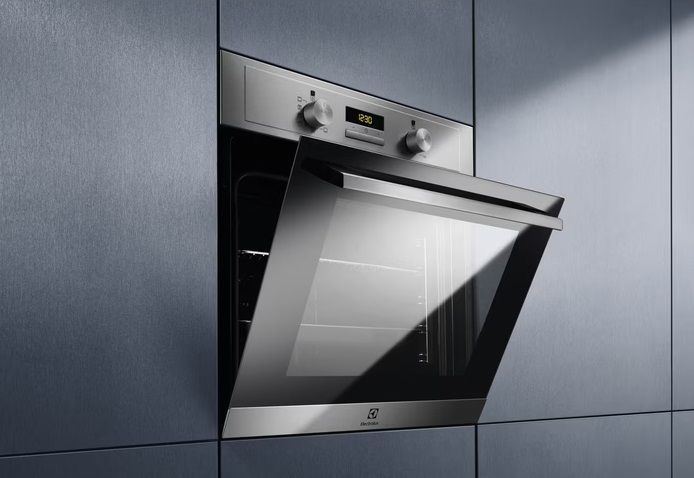 Духова шафа Electrolux електрична, 65л, A, дисплей, конвекція, нерж (EOF3H00BX) 366706 фото
