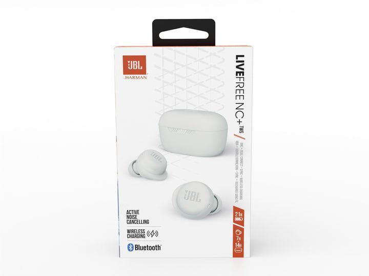 Навушники JBL Live Free NC+ TWS (JBLLIVEFRNCPTWSW) White 268828 фото