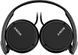 Навушники Sony MDR-ZX110 Black 274018 фото 3