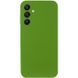 Чохол Silicone Cover Ummi Lakshmi Full Camera (AA) для Samsung Galaxy S25 FE Зелений / Dark green 401121 фото 2