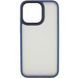 TPU+PC чохол Metal Buttons для Apple iPhone 15 Plus (6.7") Синій 275281 фото 1