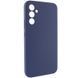 Чохол Silicone Cover Lakshmi Full Camera (AAA) для Samsung Galaxy A35 Темно-синій / Midnight blue 316600 фото 2