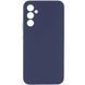Чохол Silicone Cover Lakshmi Full Camera (AAA) для Samsung Galaxy A35 Темно-синій / Midnight blue 316600 фото 1