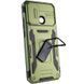 Ударостійкий чохол Camshield Army Ring для Xiaomi Redmi 10C Оливковий / Army Green 257698 фото 3