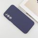 Чохол Silicone Cover Lakshmi Full Camera (AAA) для Samsung Galaxy A35 Темно-синій / Midnight blue 316600 фото 10